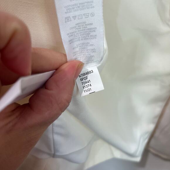 LOFT Modern Blazer Size 2 Off White Lyocell Blend Workwear Career Jacket - Picture 8 of 8